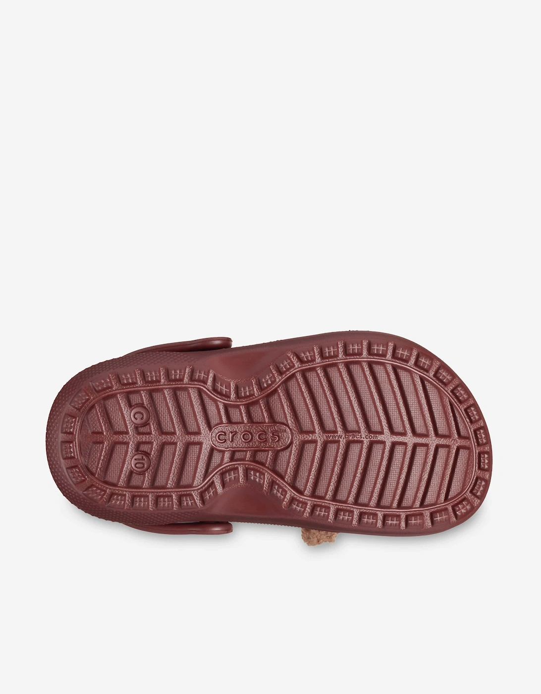 Kids Classic Lined I Am Bear Clog in Brown