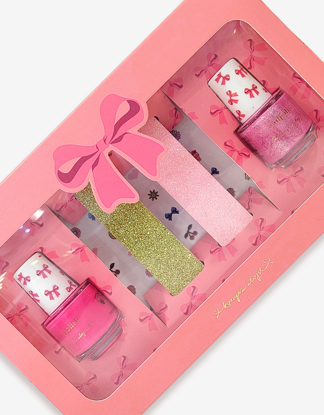 Girls Nail Accessories Set in Multicolour