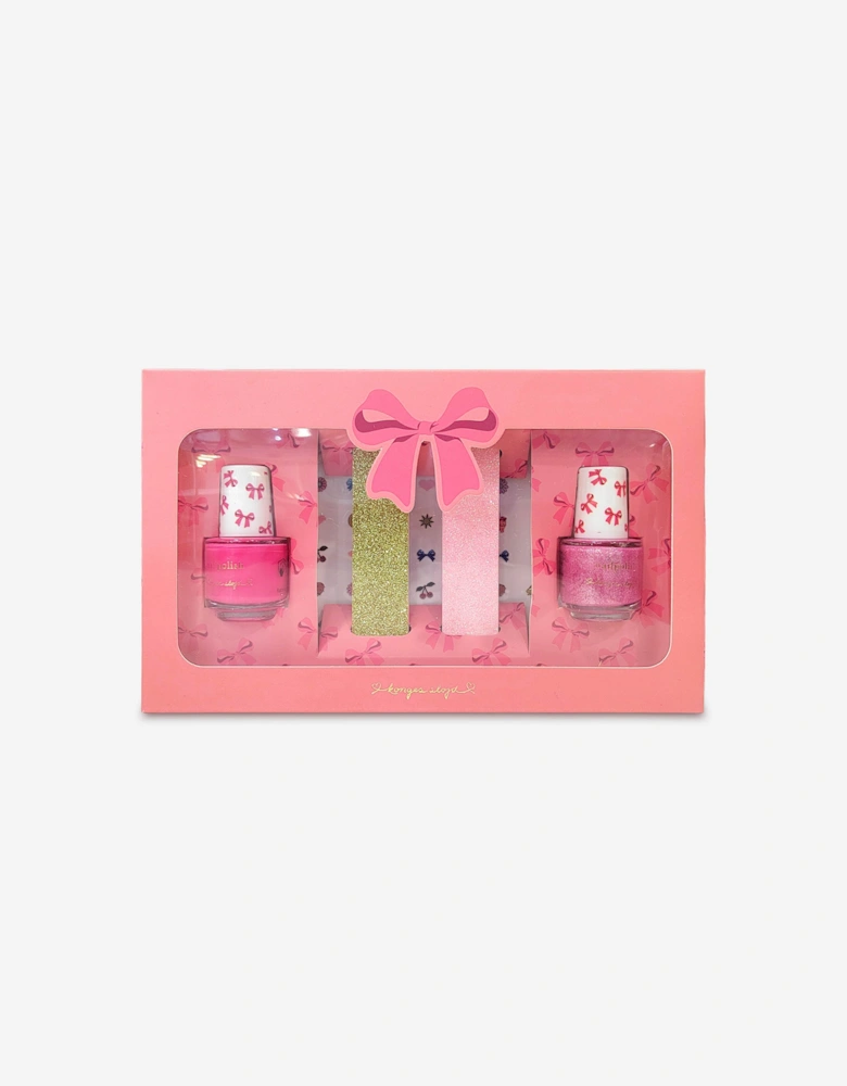 Girls Nail Accessories Set in Multicolour