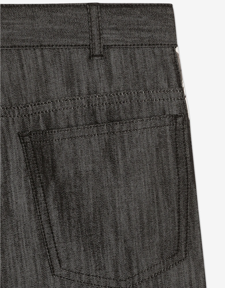 Boys Majolica Print Shorts in Black