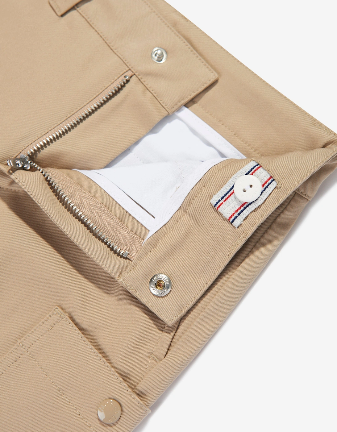 Enfant Boys Cargo Trousers in Beige