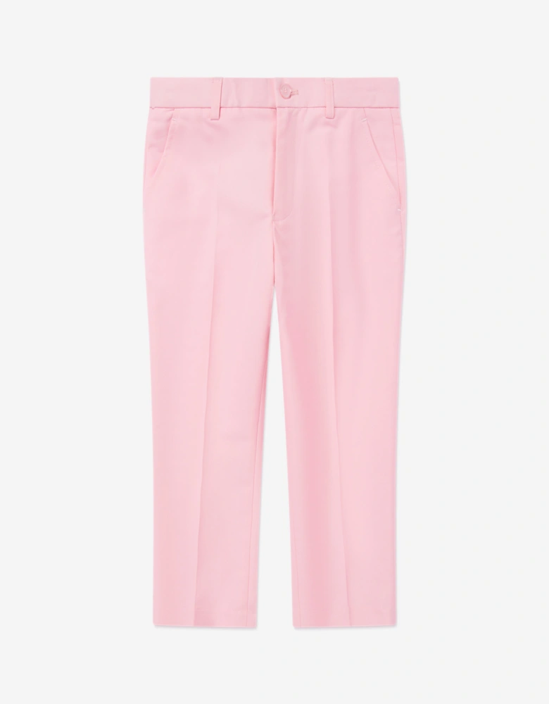 Boys 7 Piece Suit Set in Pink
