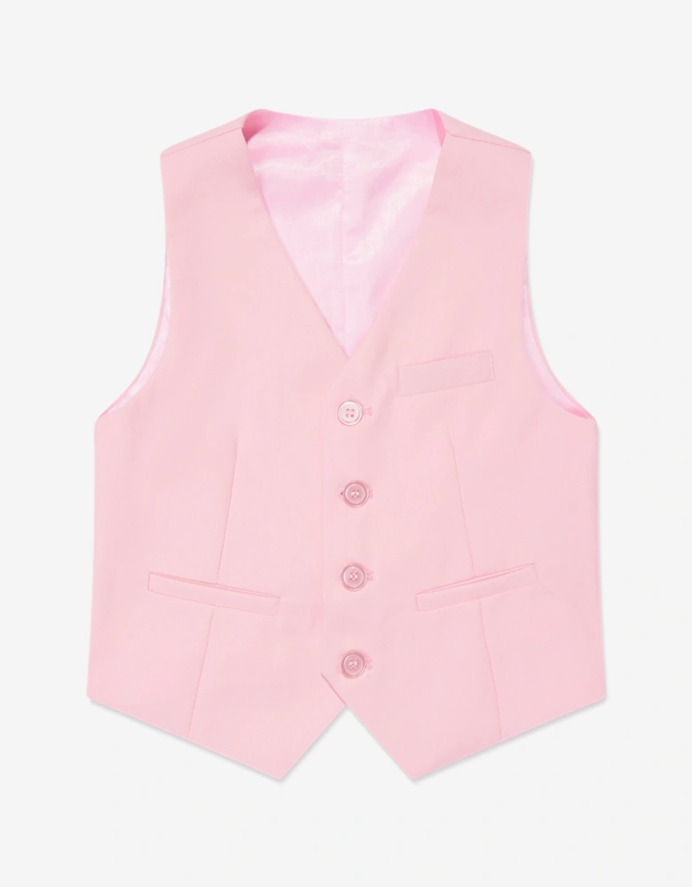 Boys 7 Piece Suit Set in Pink