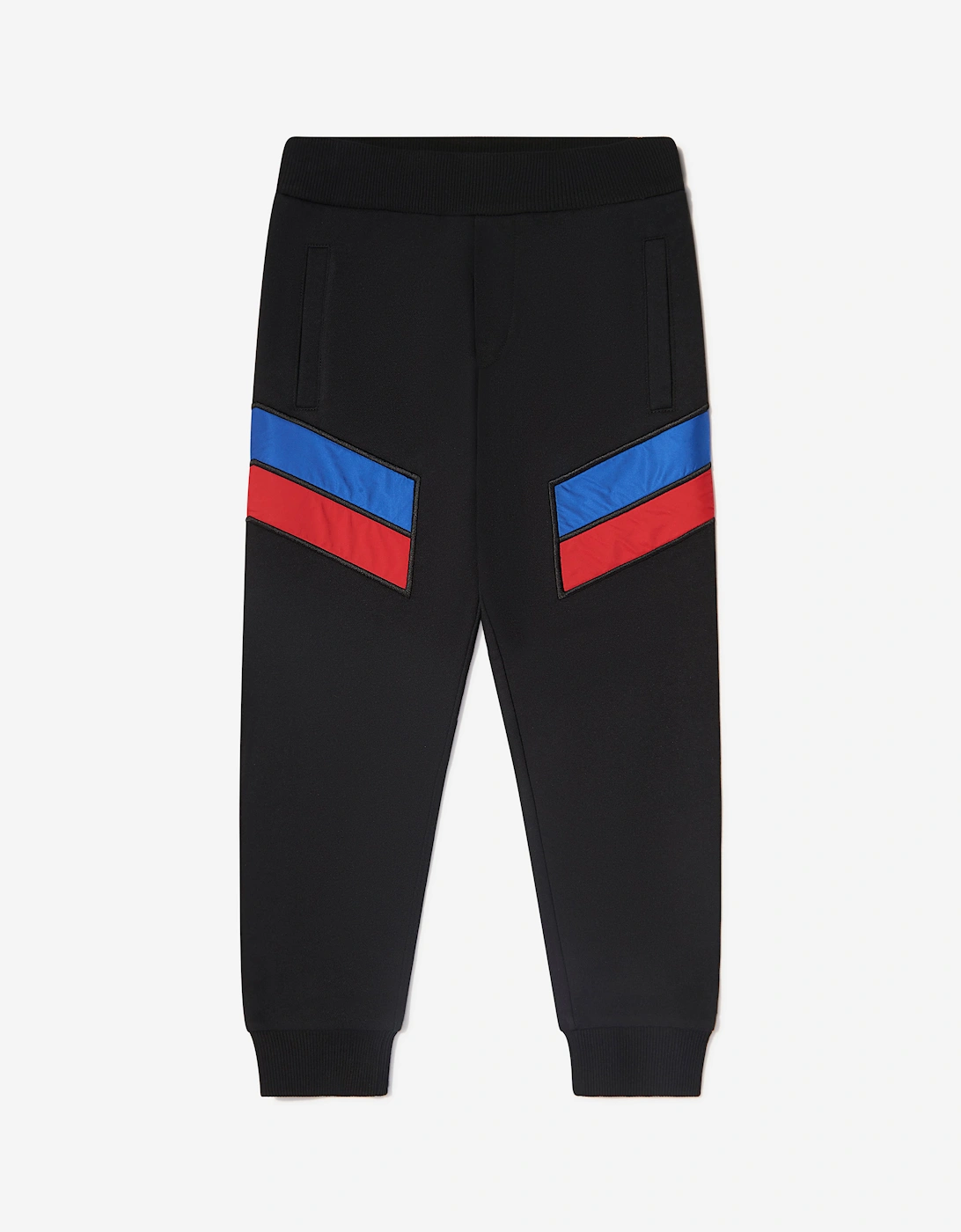 Enfant Boys Mixed Fabric Logo Joggers, 5 of 4