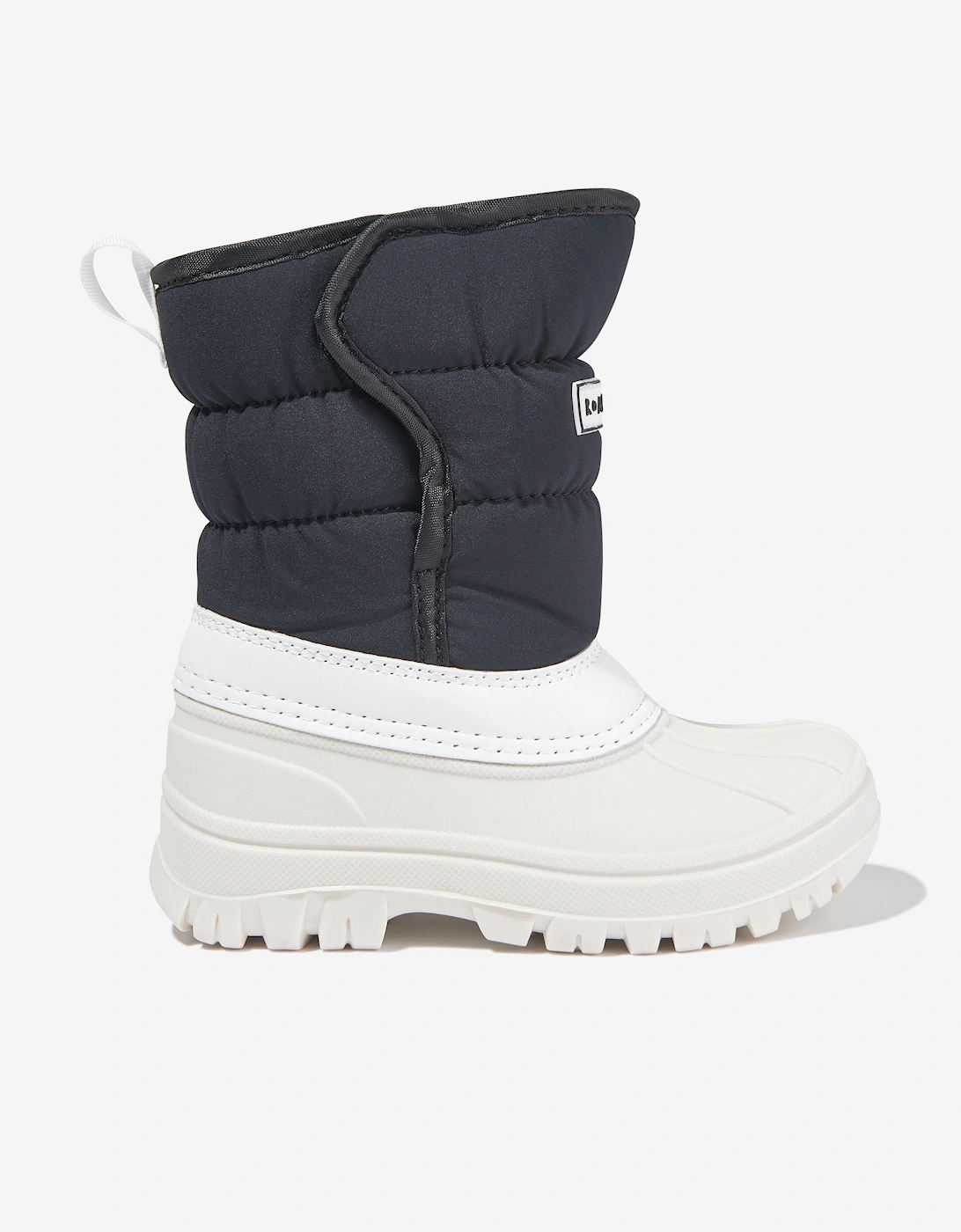 Boy's Roarsome Kids Waterproof Snow Boots in Black - Size: EU 30 - uk 12