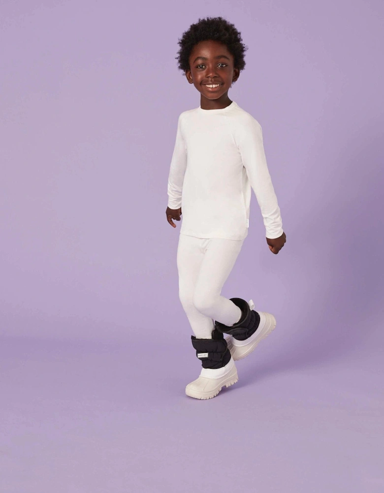 Kids Waterproof Snow Boots in Multicolour