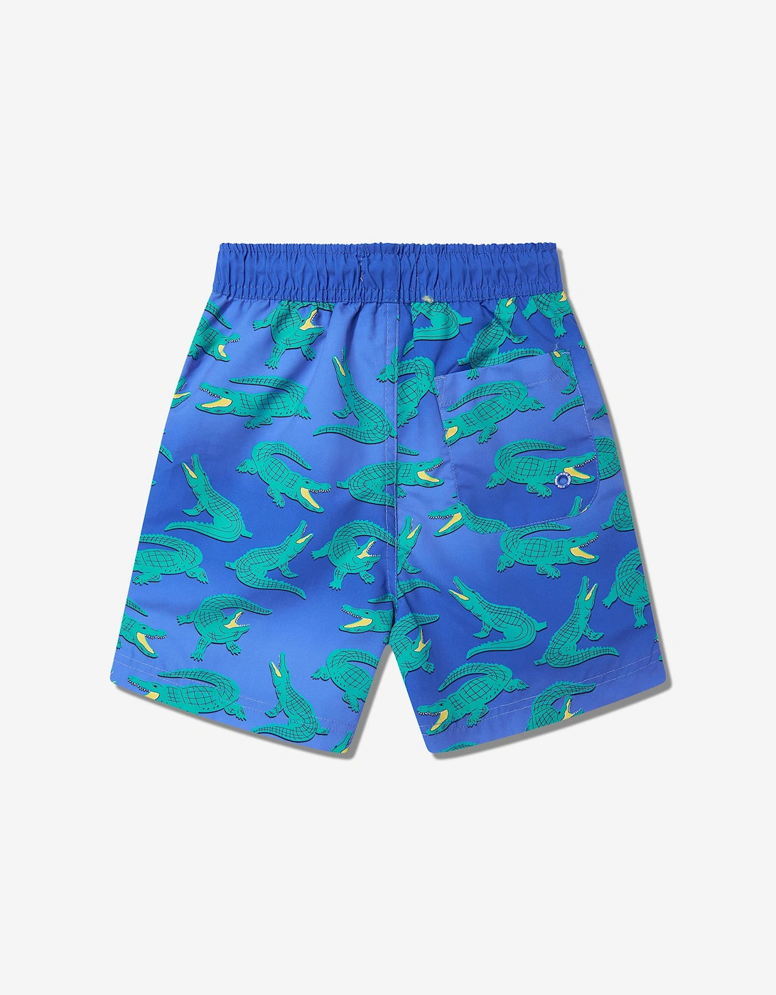 Boys Crocodile Beach Shorts in Blue (UPF50+)
