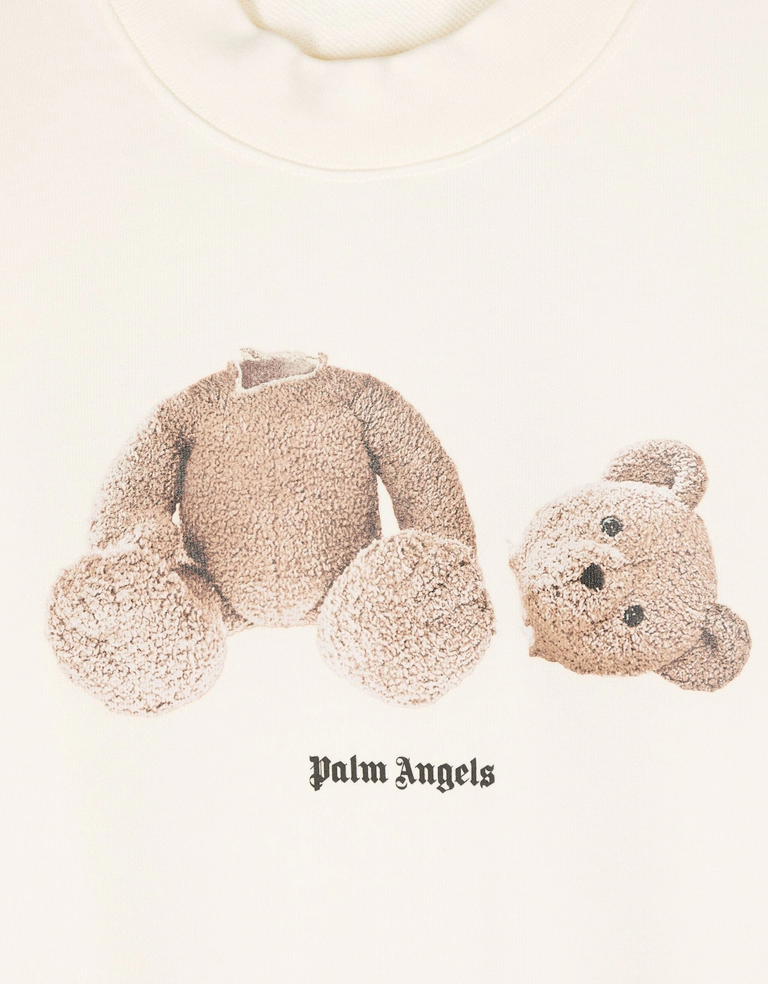 Kids Bear Crewneck Sweatshirt in Ivory