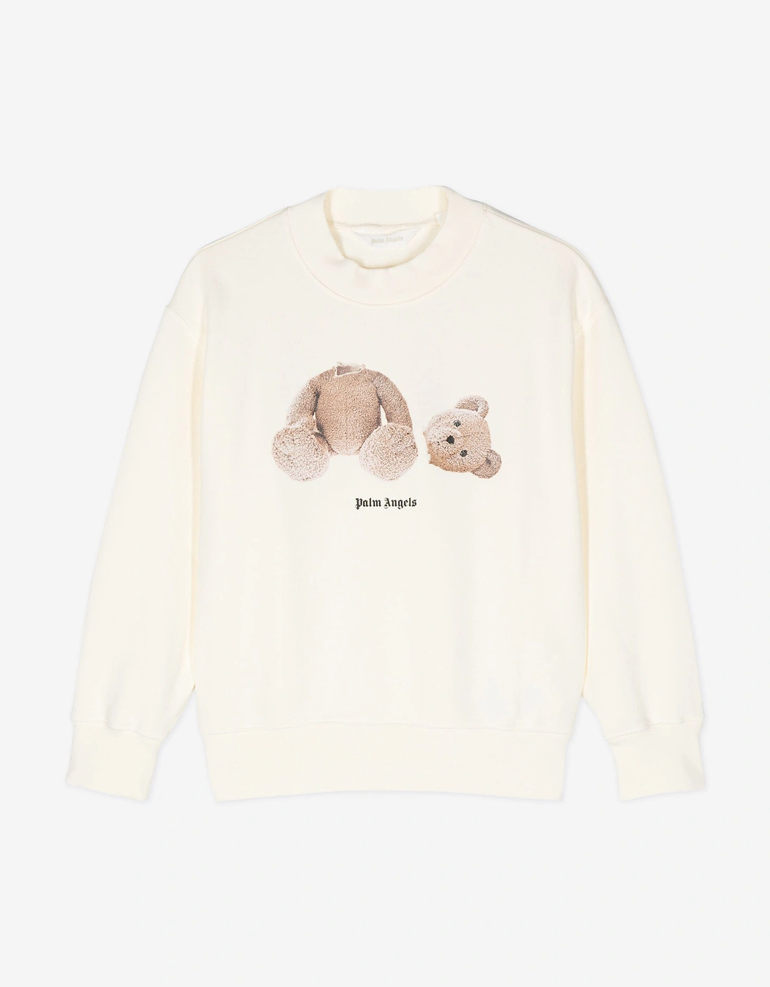 Kids Bear Crewneck Sweatshirt in Ivory, 5 of 4