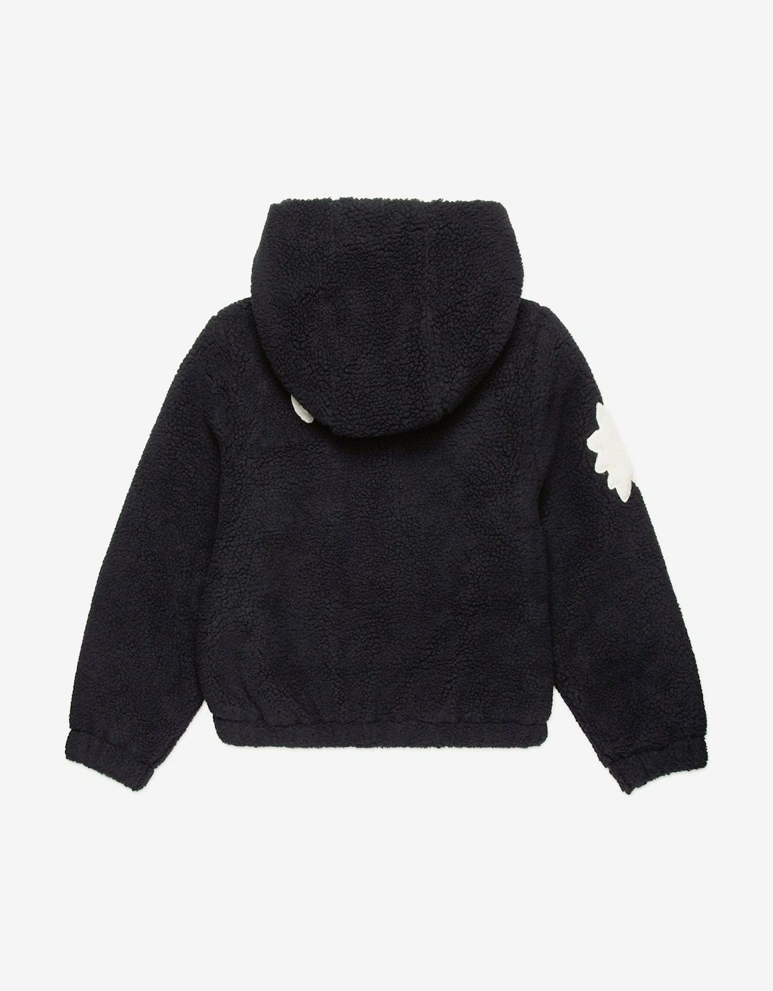 Girls Zip Up Jacket in Black