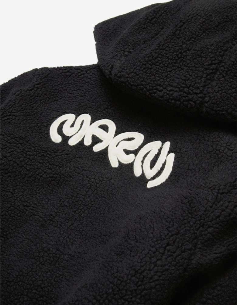 Girls Zip Up Jacket in Black