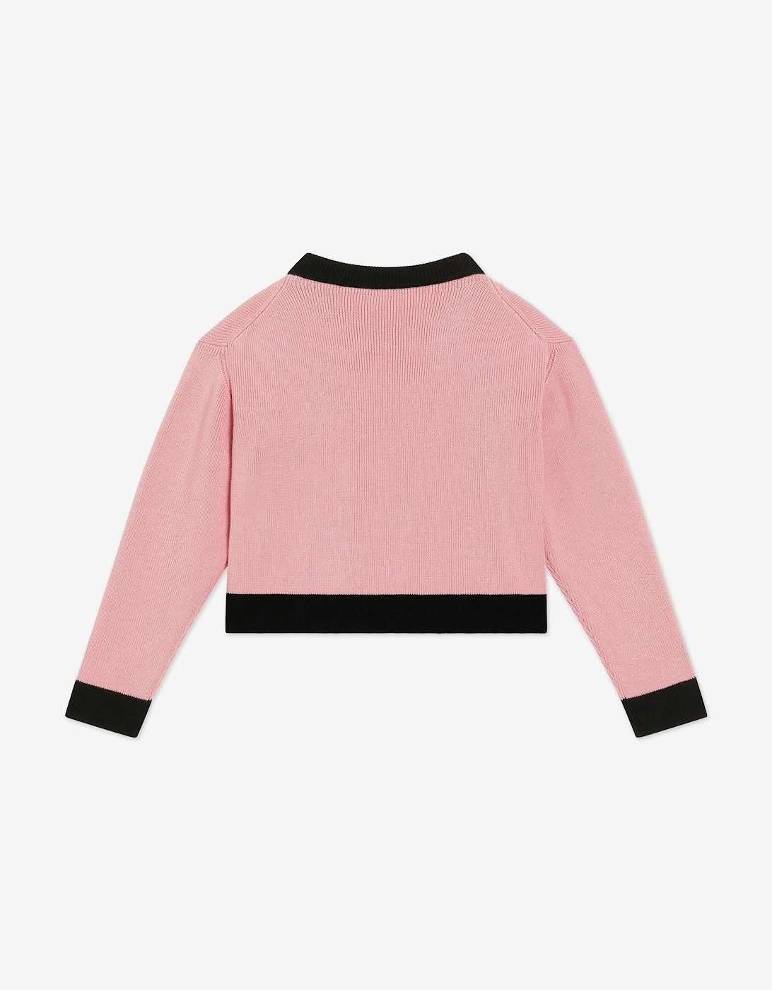 Girls Cashmere Logo Jumper in Pink