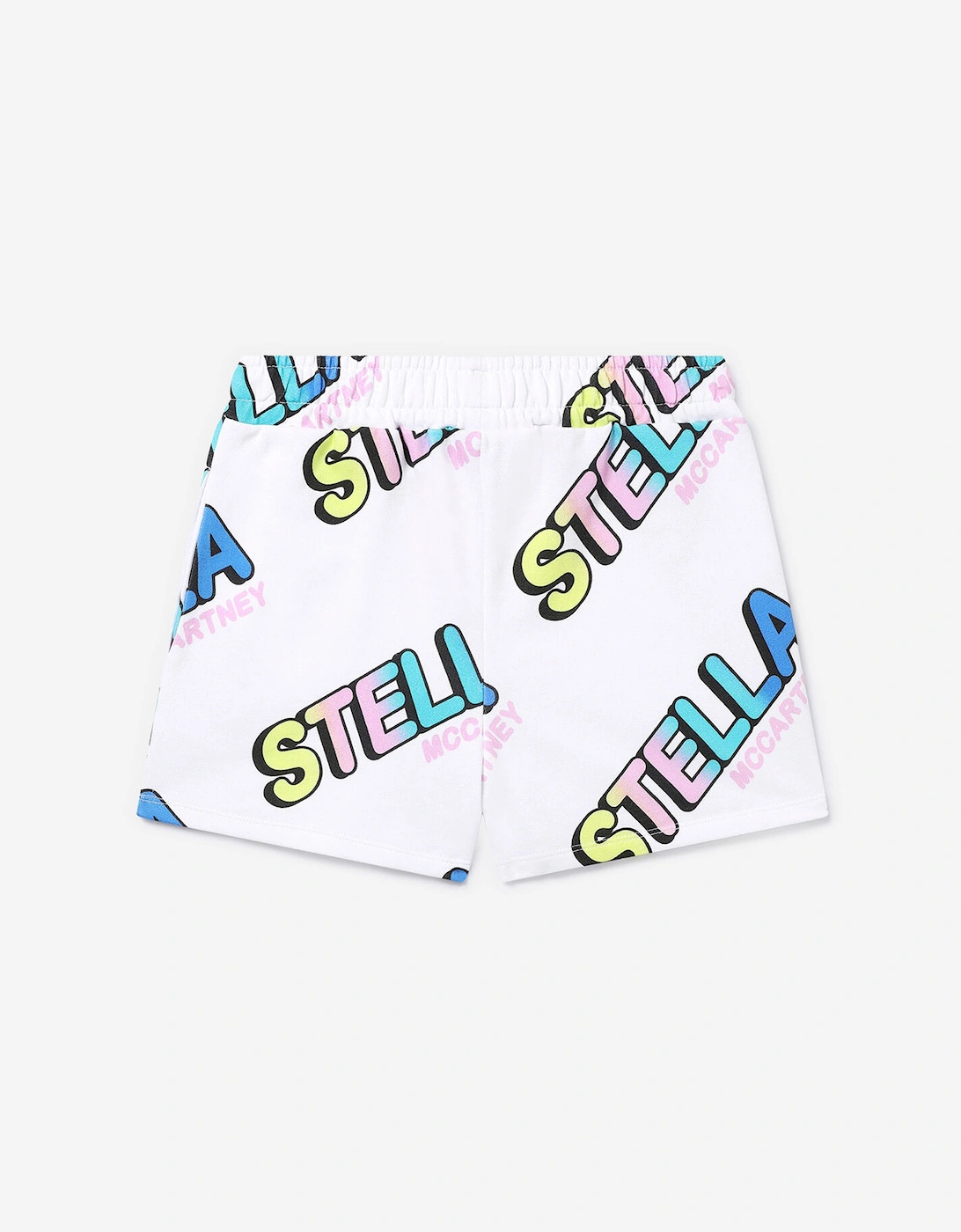 Girls Logo Shorts in White