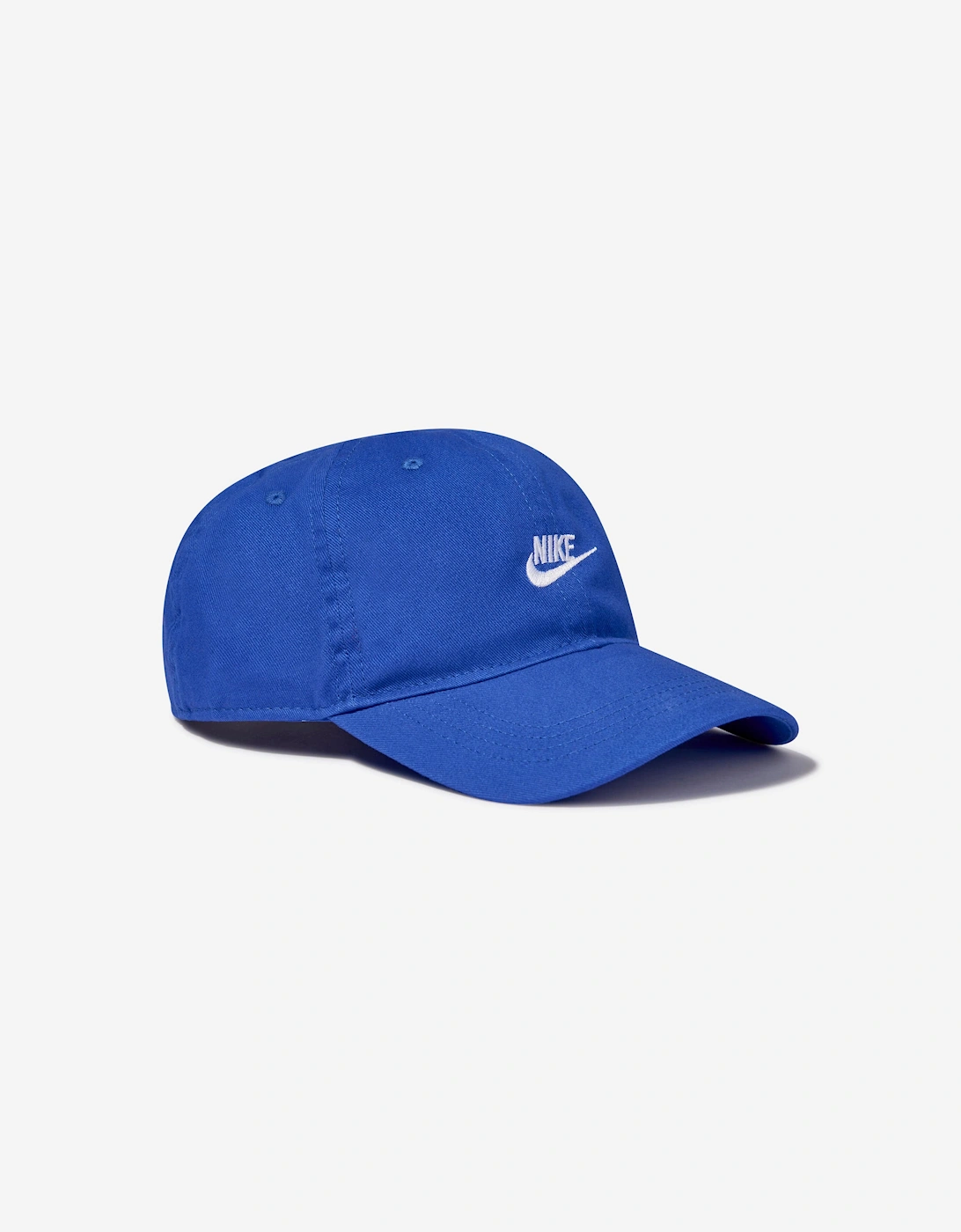 Boys Futura Curve Brim Cap in Blue, 5 of 4