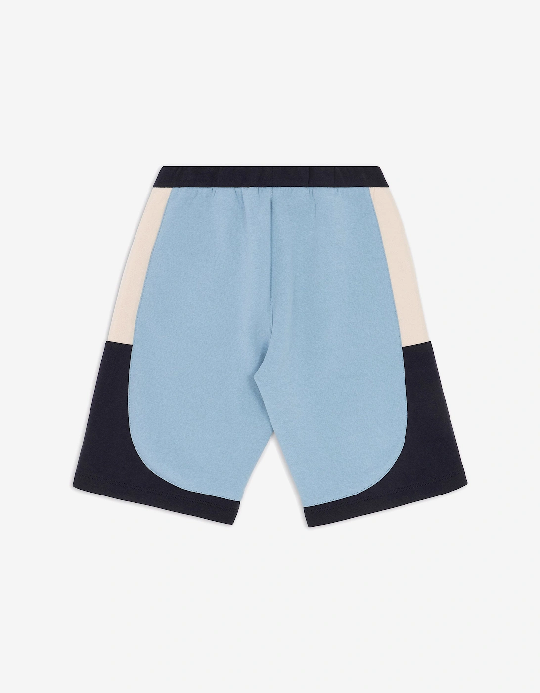 Boys Colourblock Shorts in Blue