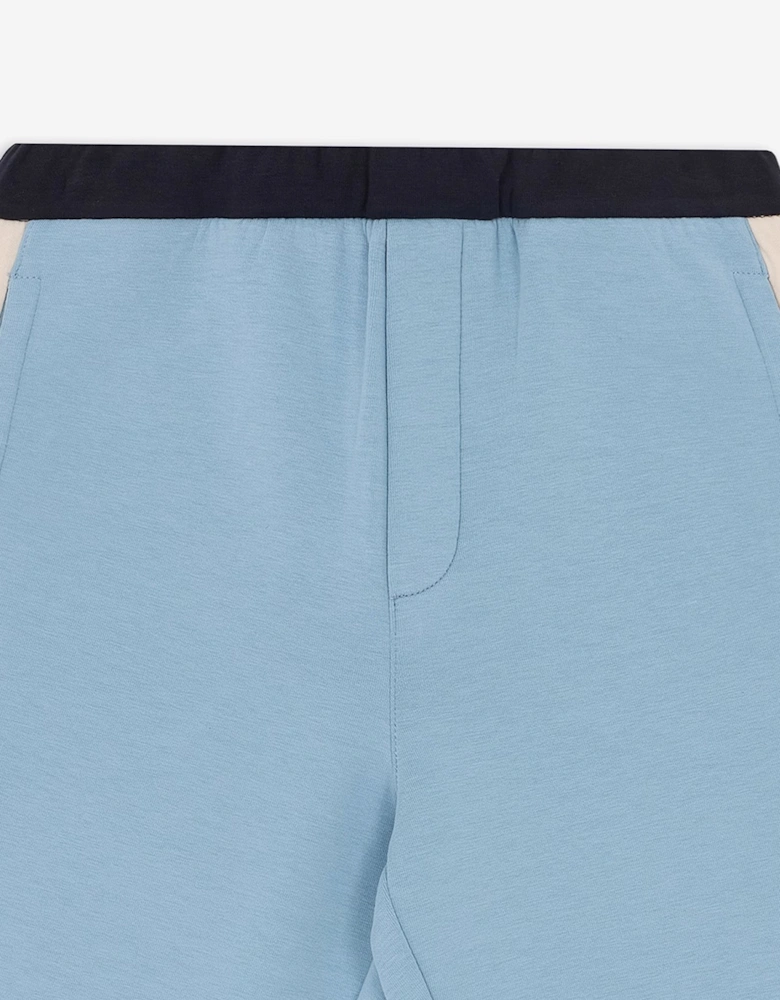 Boys Colourblock Shorts in Blue