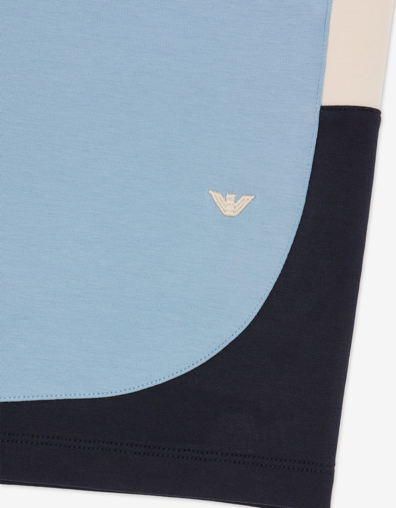 Boys Colourblock Shorts in Blue