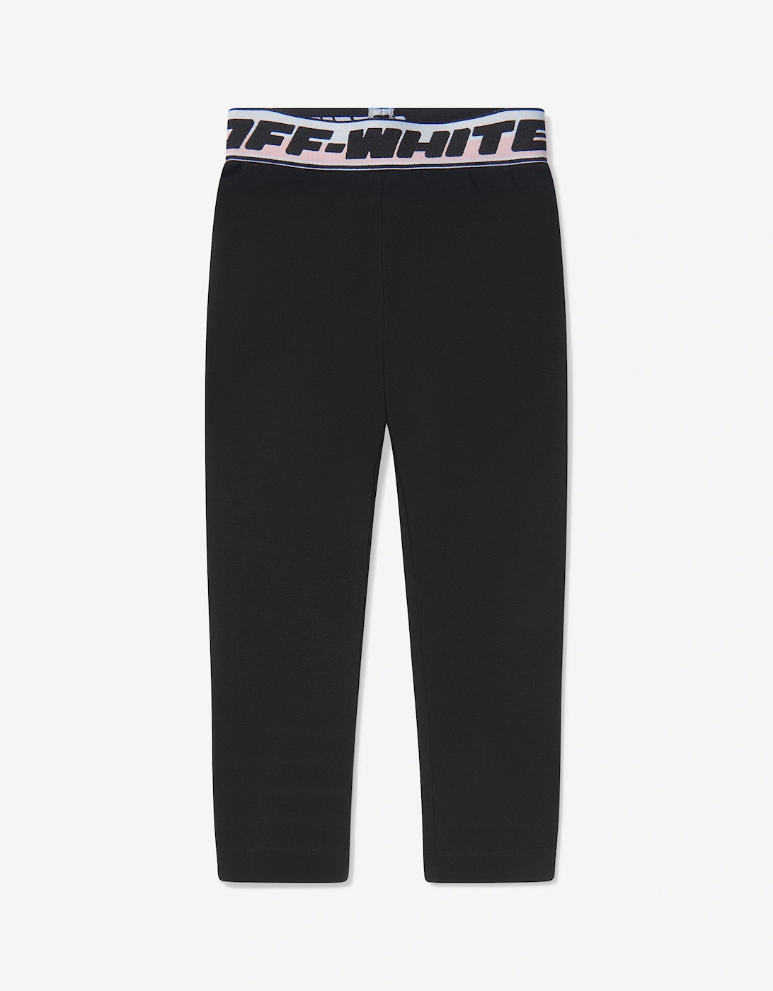 Girls Logo Band Leggings in Black, 5 of 4