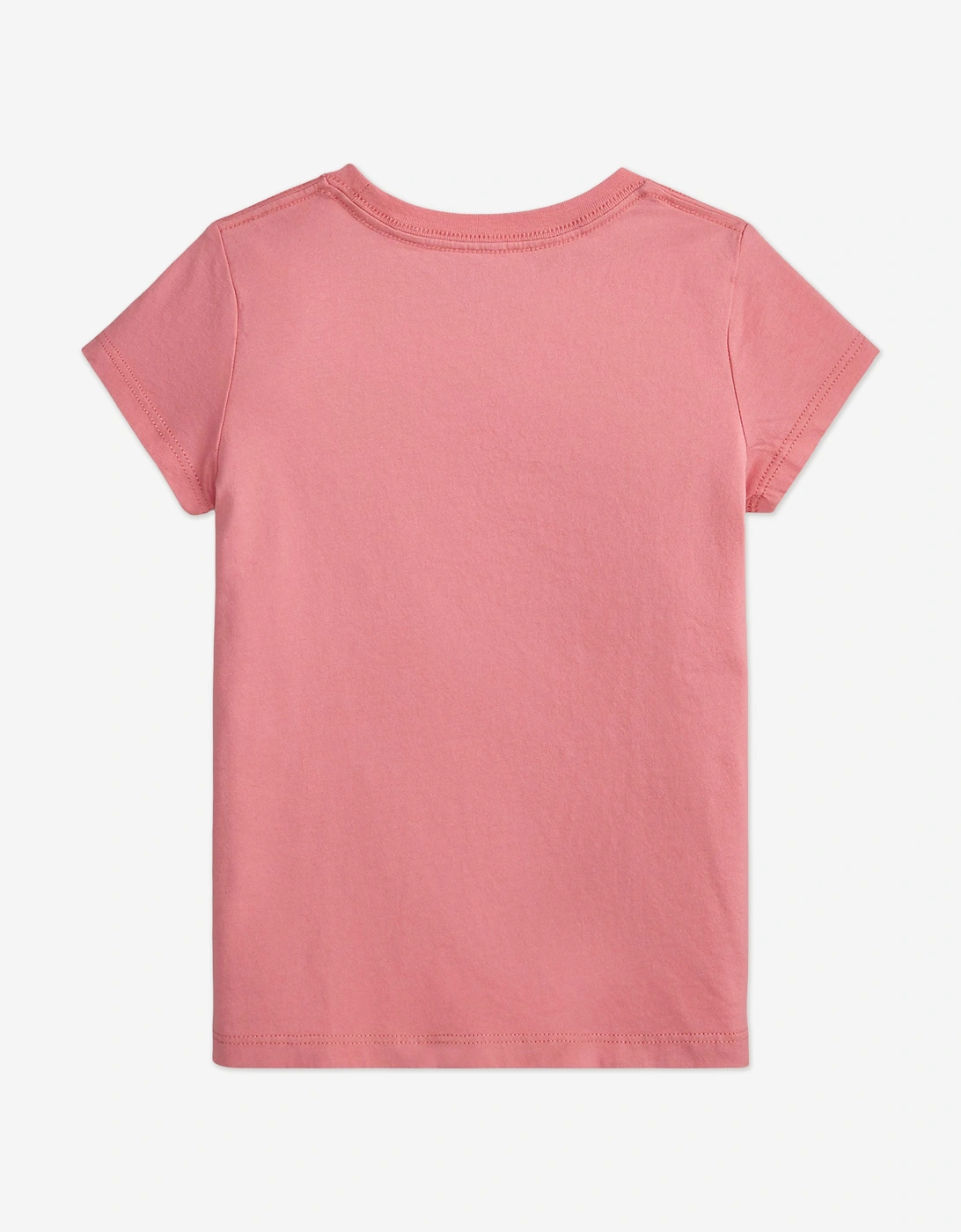 Girls Polo Bear T-Shirt in Pink