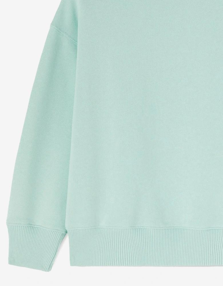 Girls The Palm Sweatshirt in Green