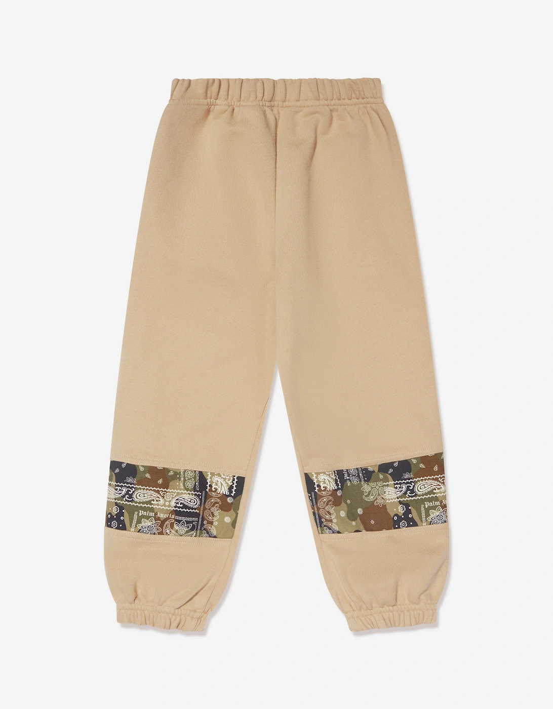 Boys Palm Brush Camo Joggers in Beige