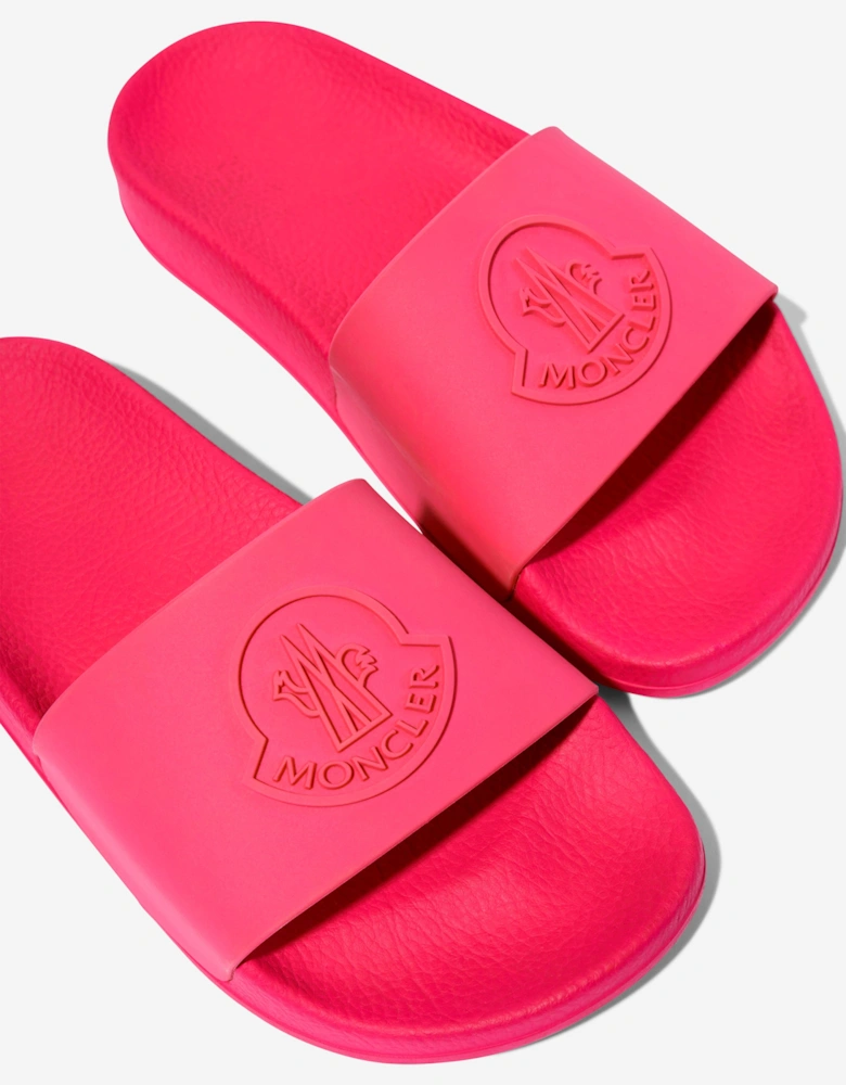 Enfant Girls Petit Basile Sliders in Pink