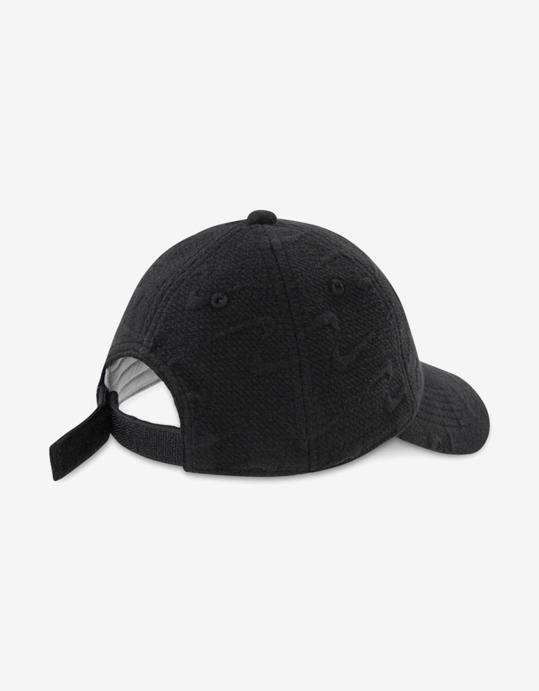 Kids Swoosh Motion Club Cap in Black