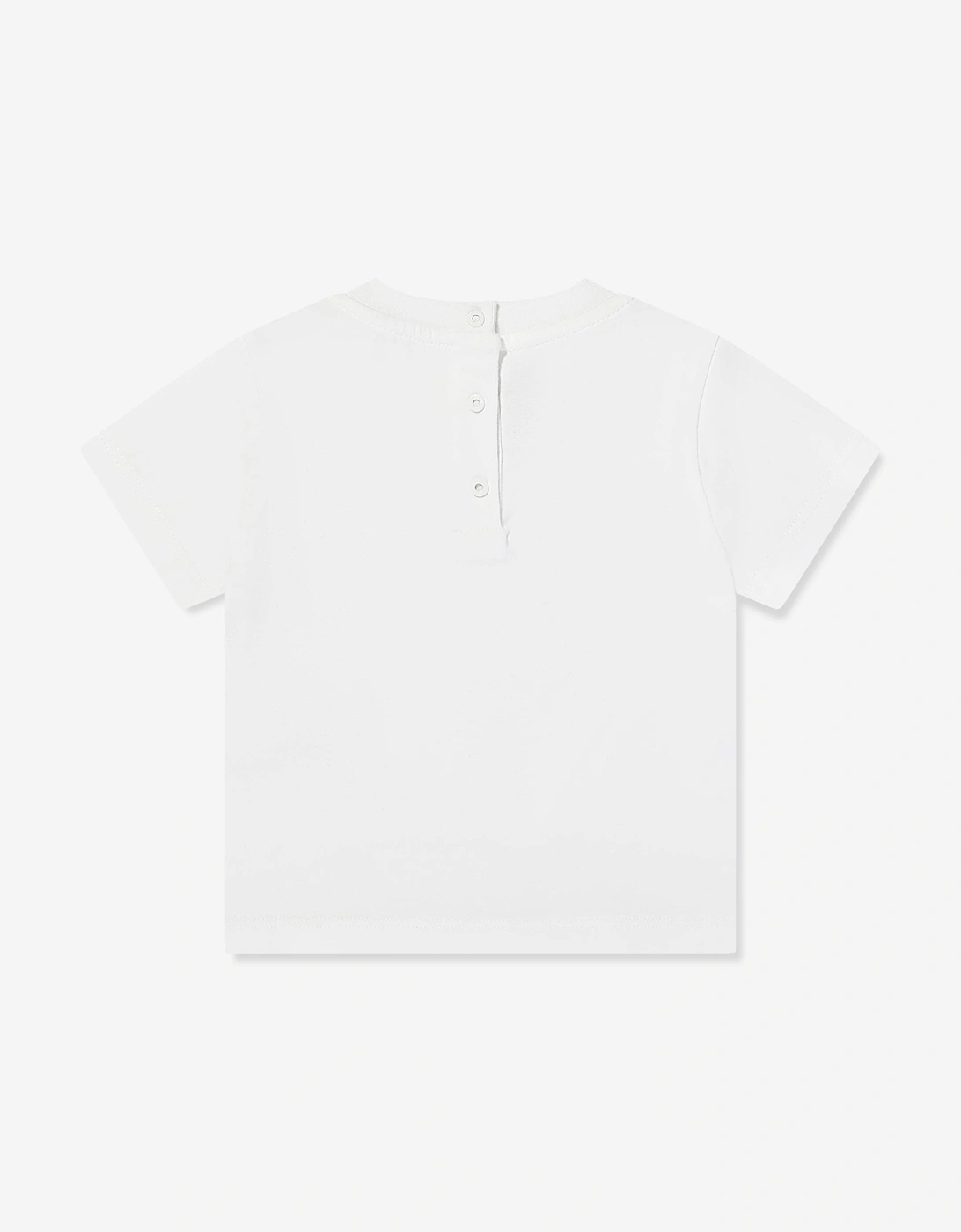 Baby Boys Shield T-Shirt in White