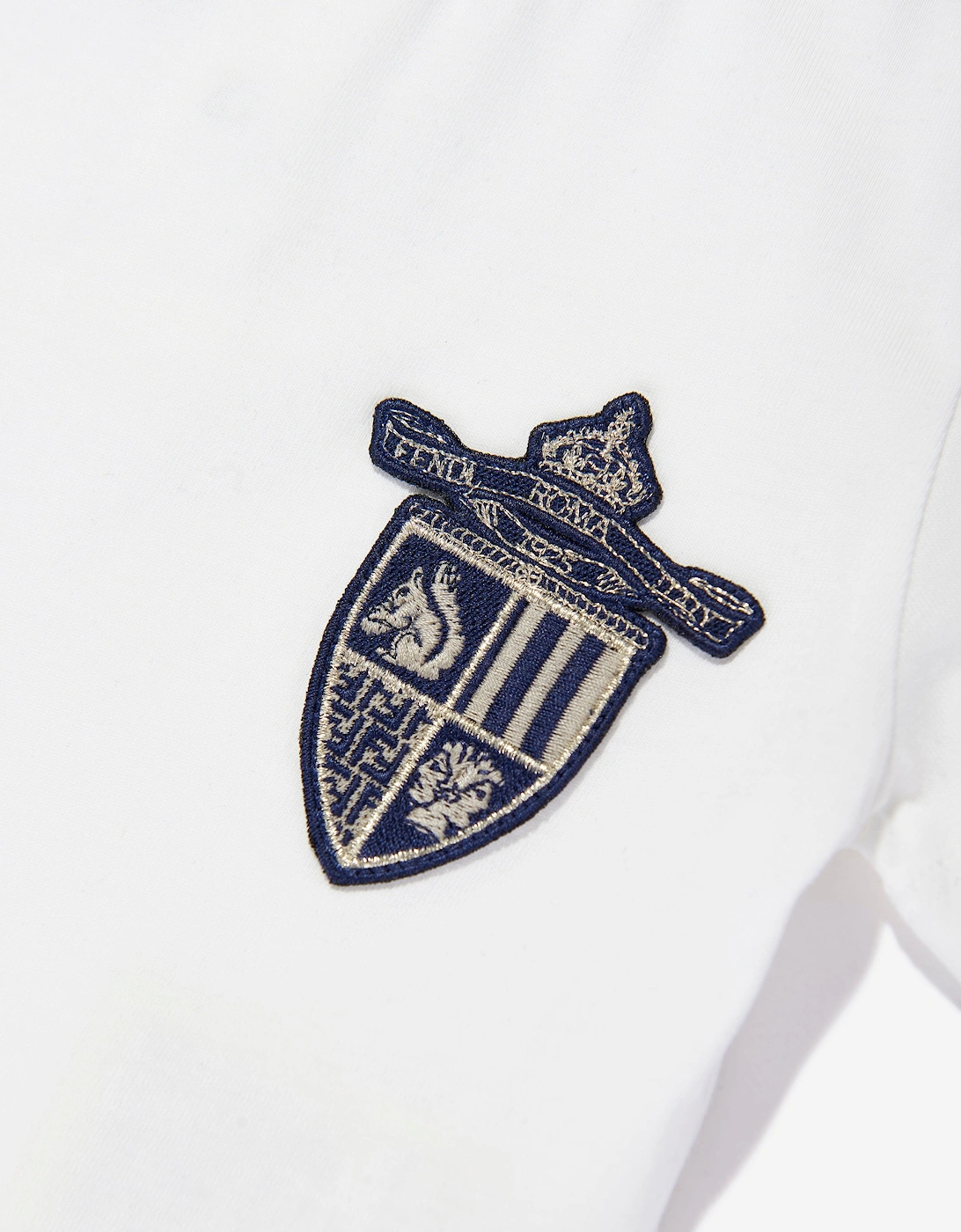 Baby Boys Shield T-Shirt in White