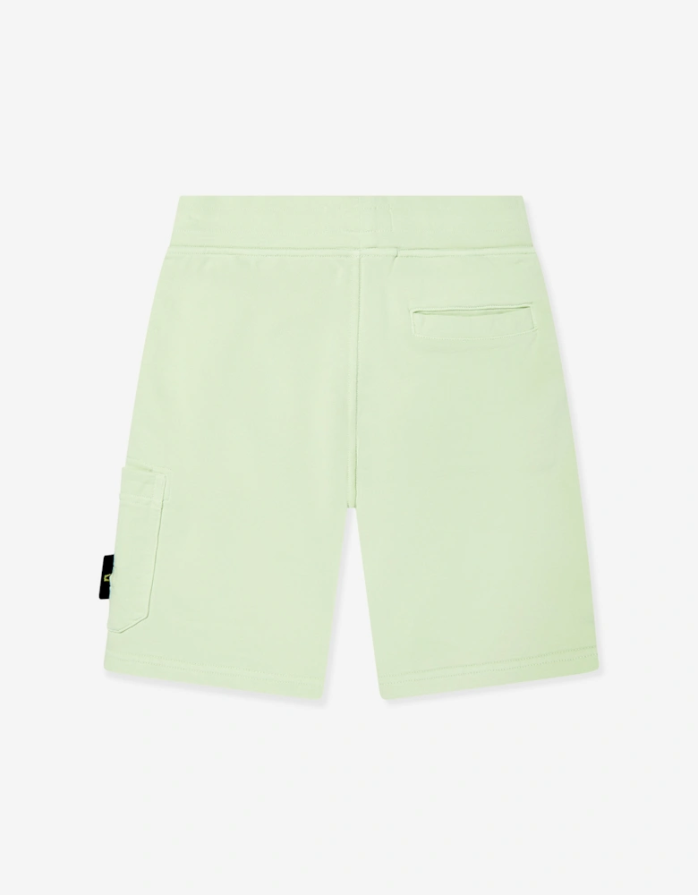 Boys Logo Pocket Shorts in Green