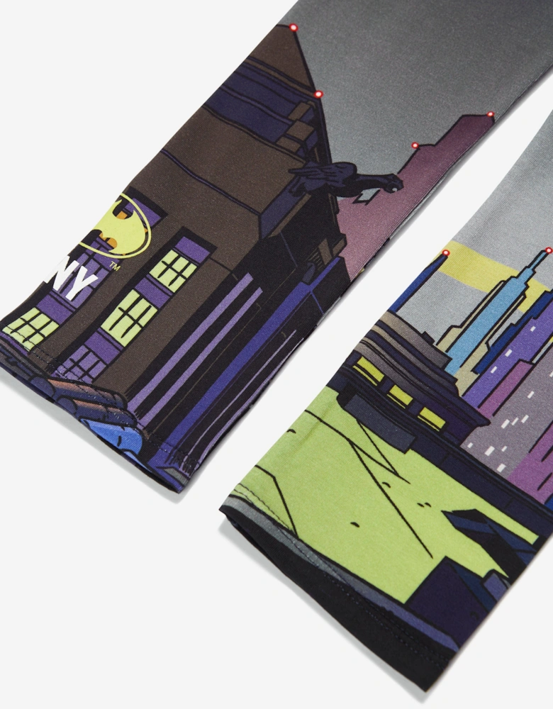 Girls Batman Leggings in Black