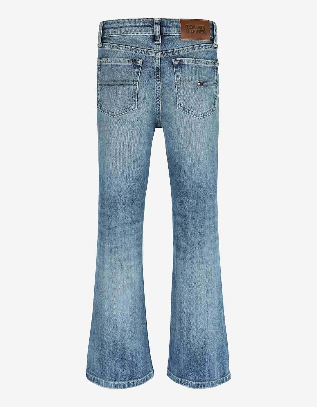 Girls Vintage Flared Jeans in Blue