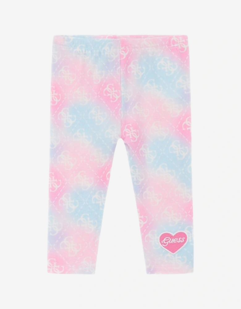 Baby Girls Legging Set in Pink