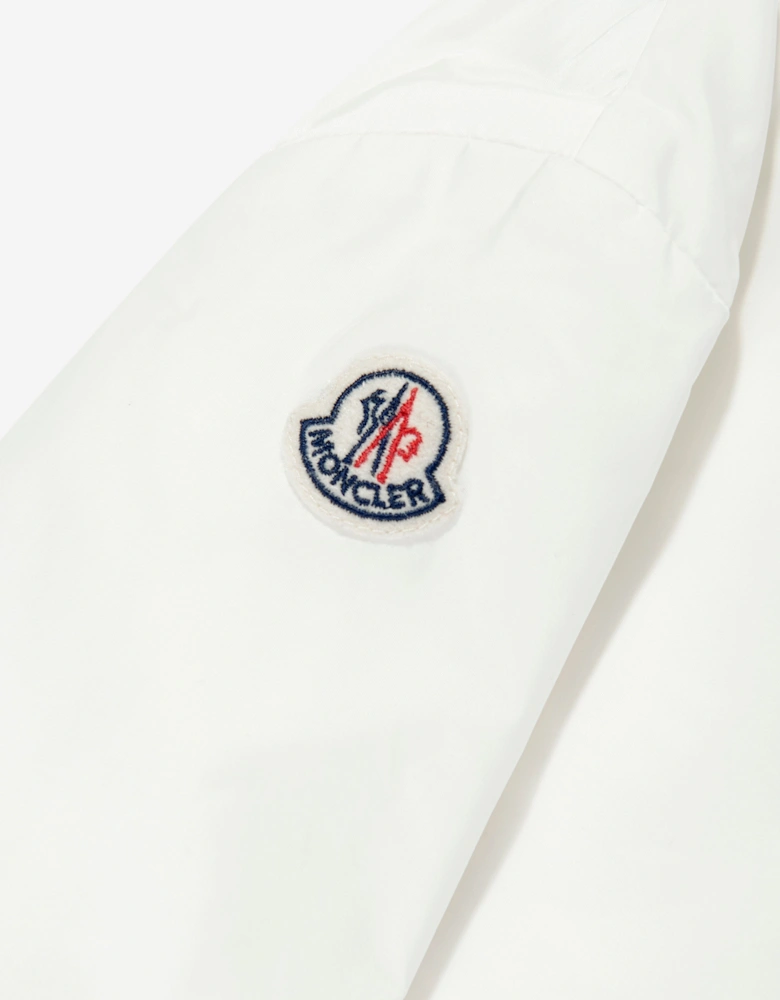 Baby Girls Down Padded Dana Jacket in Ivory