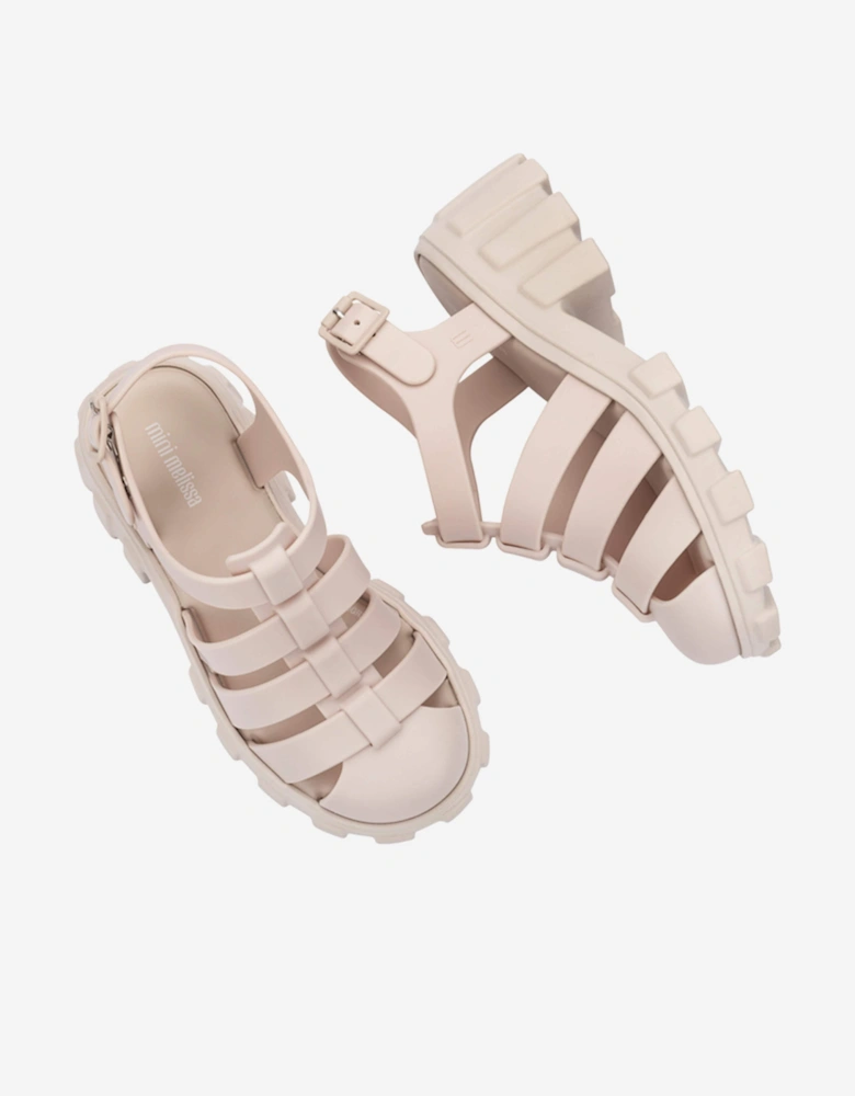 Girls Megan Sandals in Ivory