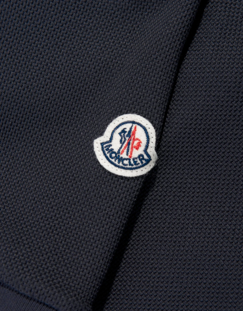Girls Logo Polo Dress in Navy