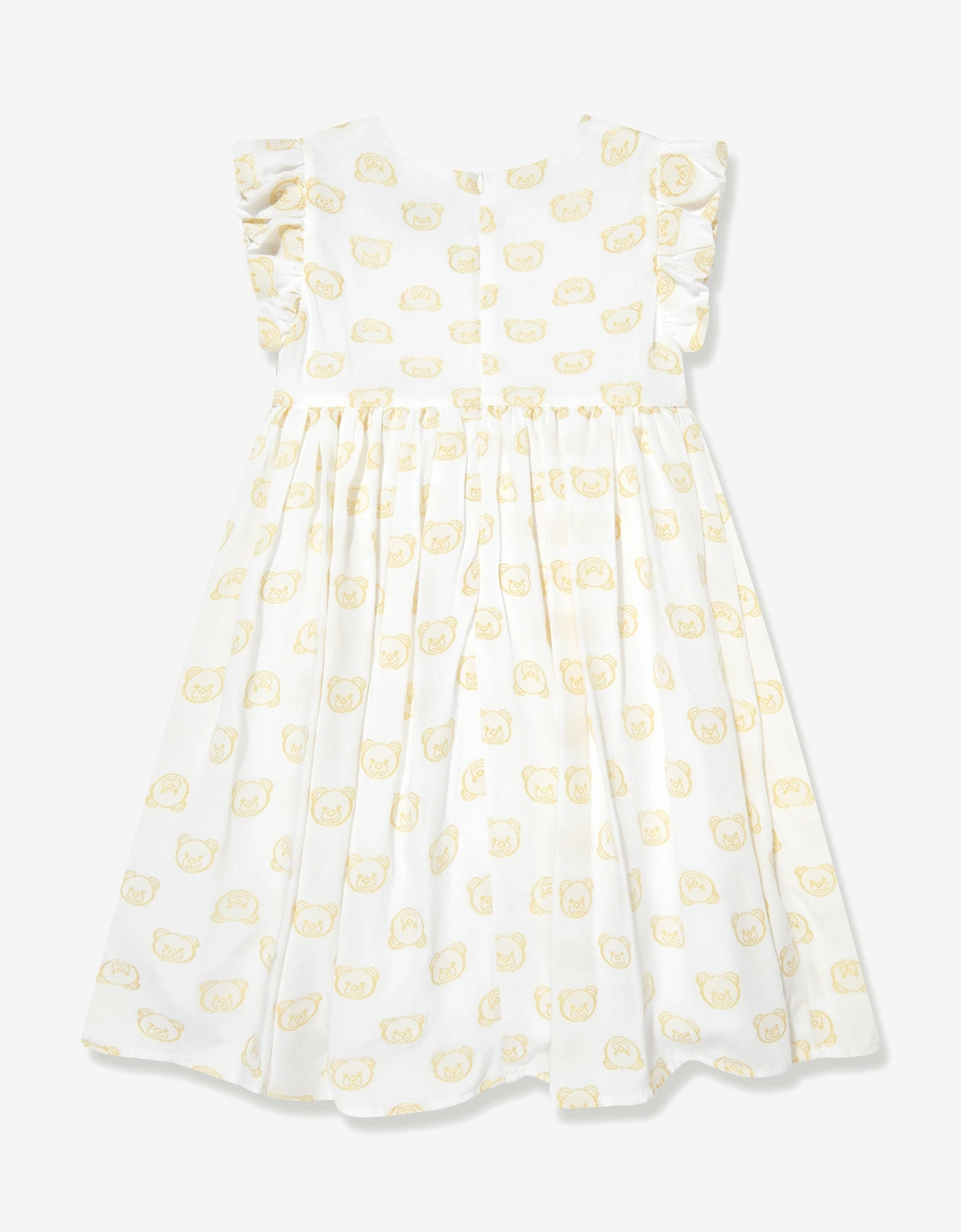 Girls Teddy Head Dress in White