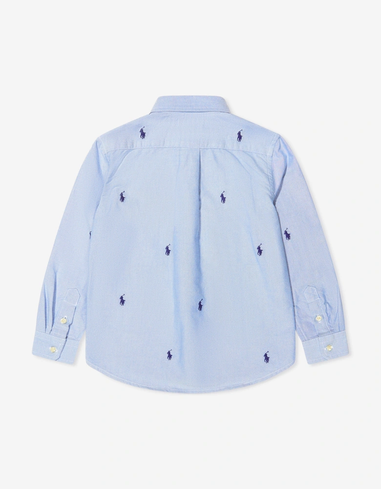 Boys Logo Shirt in Blue