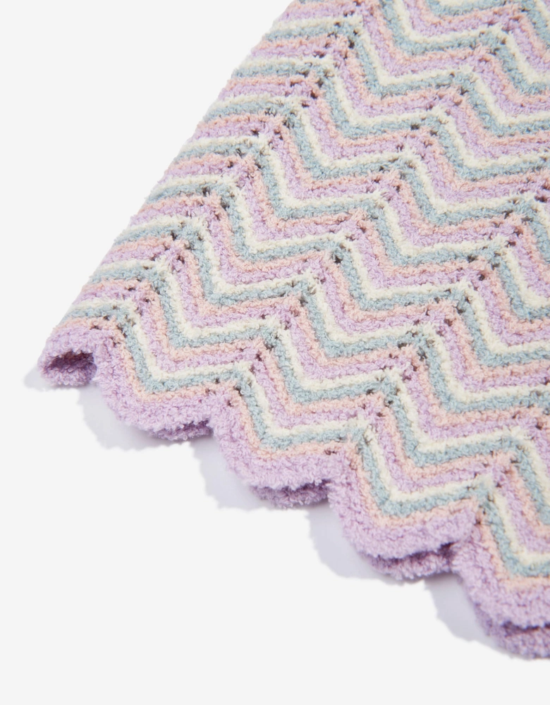 Girls Halliday Textured Knit Shorts in Multicoloured