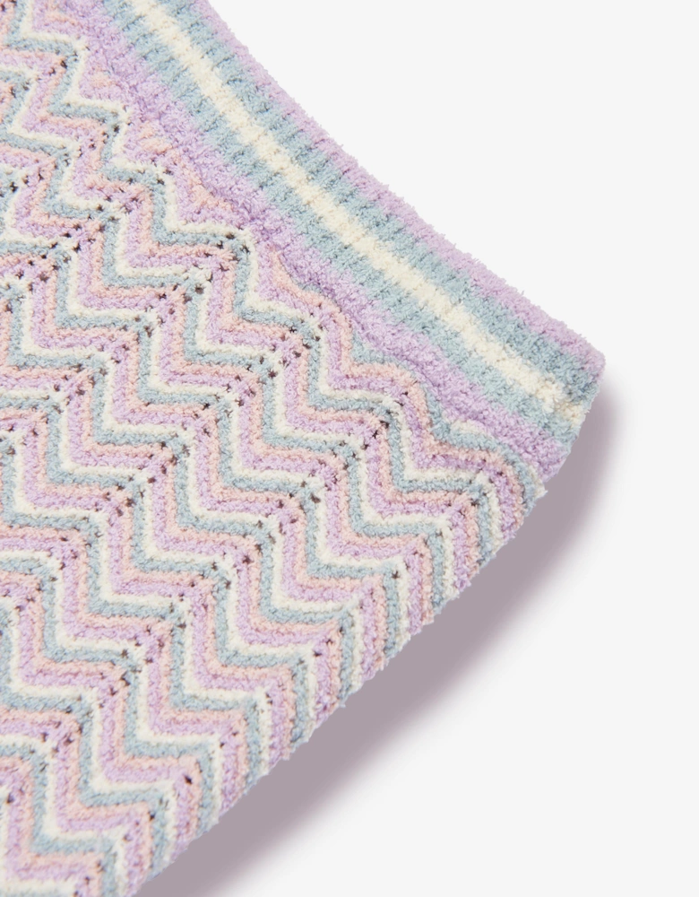 Girls Halliday Textured Knit Shorts in Multicoloured