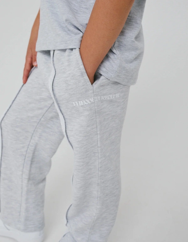 Kids Raw Seam Members Only Joggers in Grey