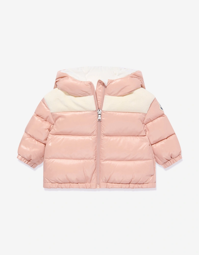 Enfant Baby Girls Down Padded Lakisha Jacket in Pink