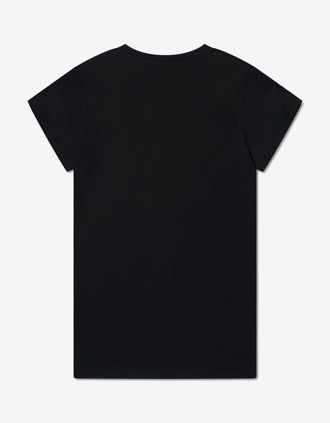 Enfant Girls Logo T-Shirt Dress in Black