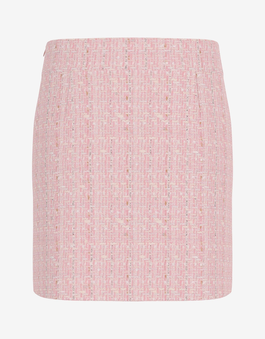 Girls Tweed Mini Skirt in Pink