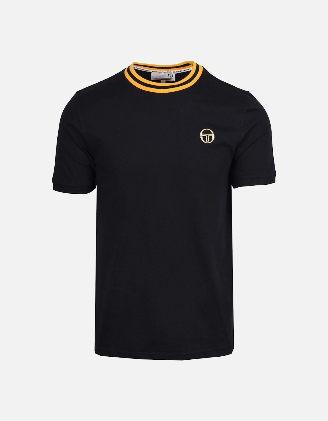 Rainer T-Shirt Maritime Black/Old Gold, 4 of 3