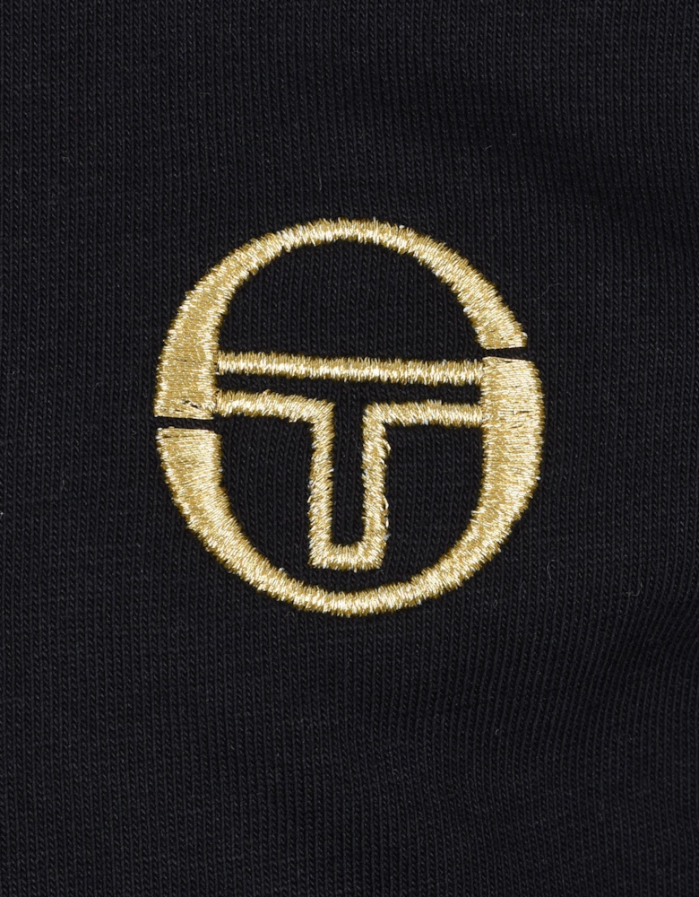 Rainer T-Shirt Maritime Black/Old Gold