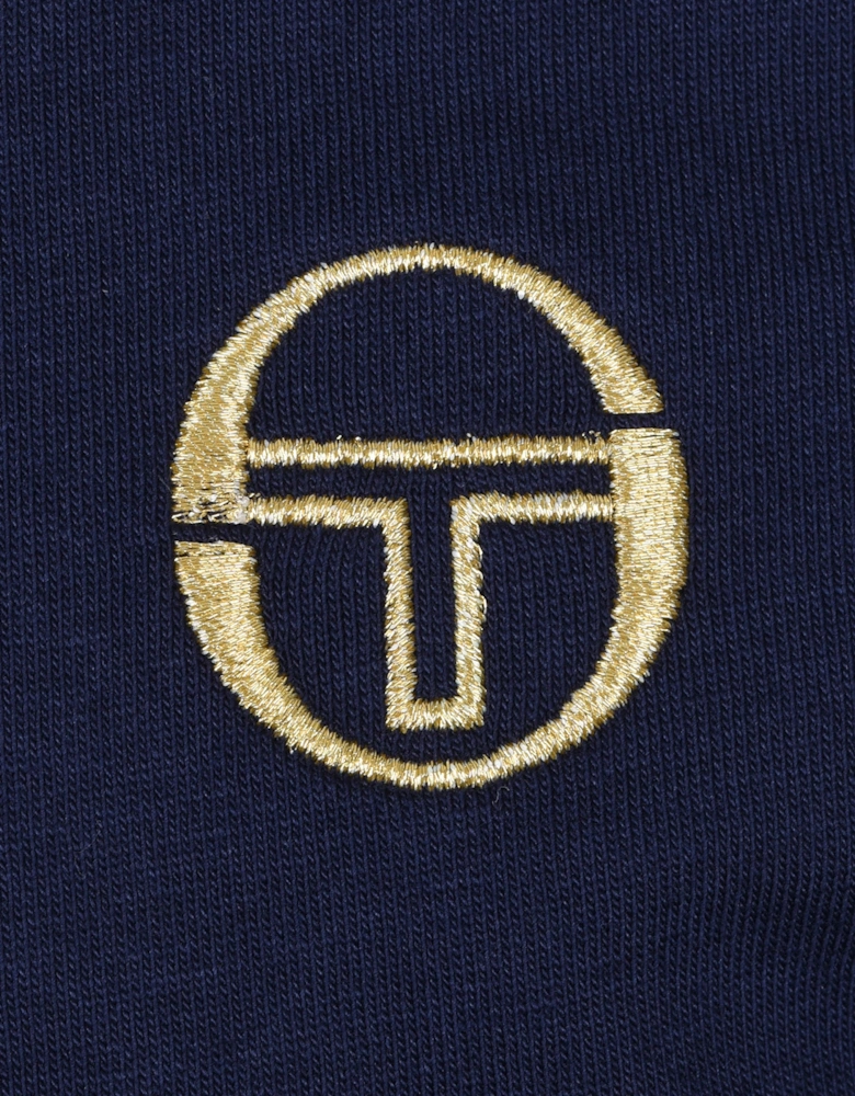 Rainer T-Shirt Maritime Blue/Gardenia