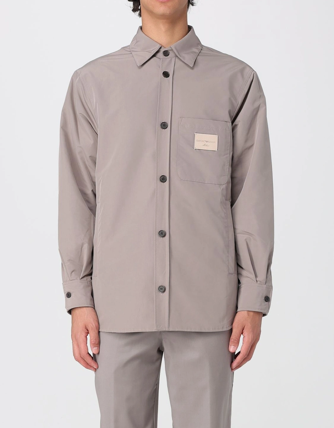 Regular Fit Shirt with Patch Pocket and Long Sleeves, 6 of 5