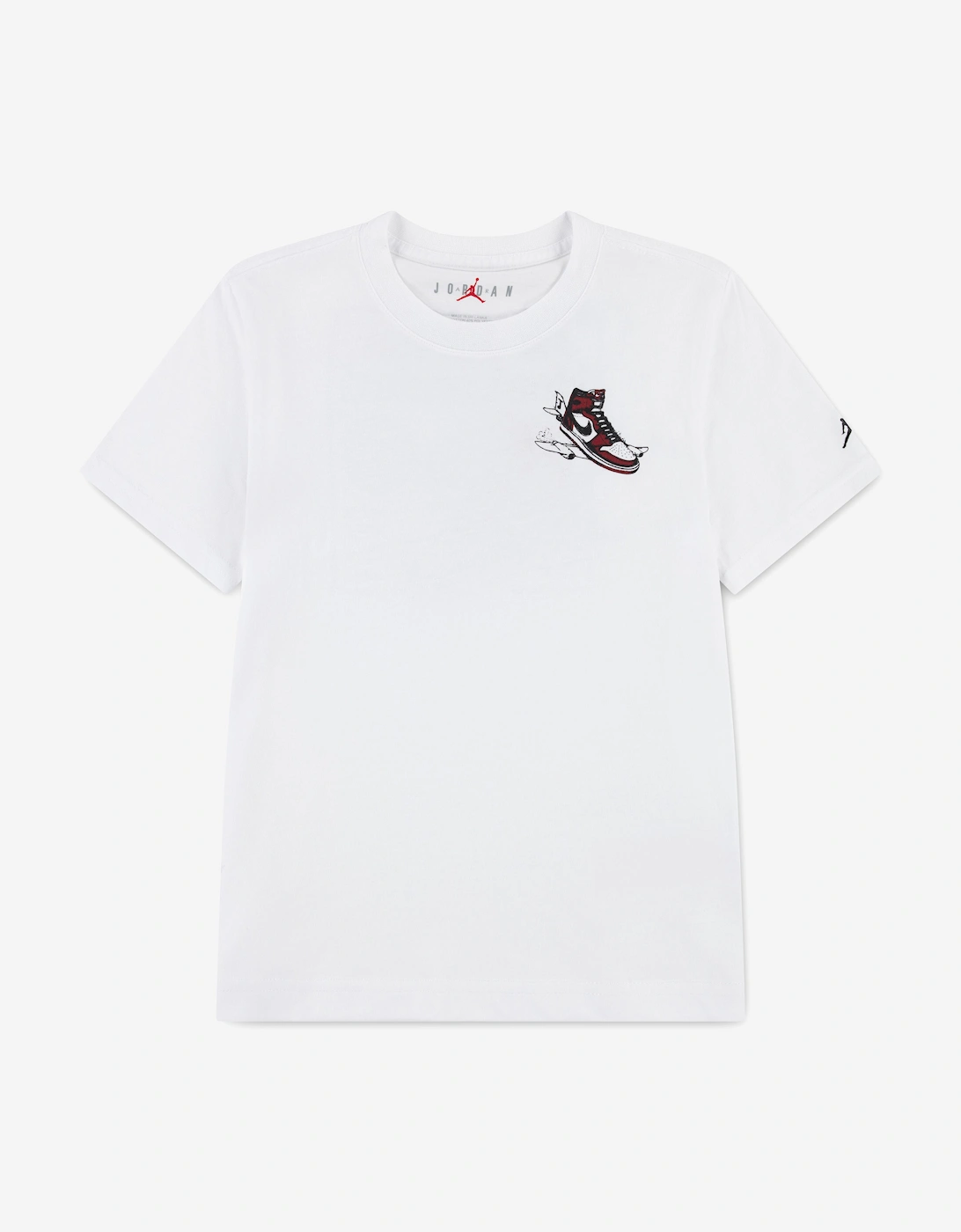 Boys Air Jordan Has Landed T-Shirt in White, 5 of 4