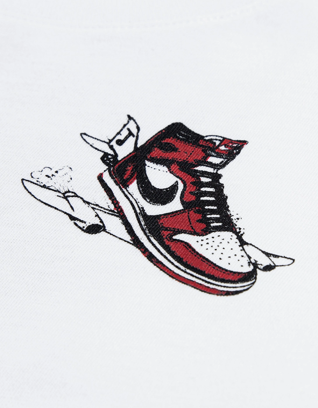 Boys Air Jordan Has Landed T-Shirt in White